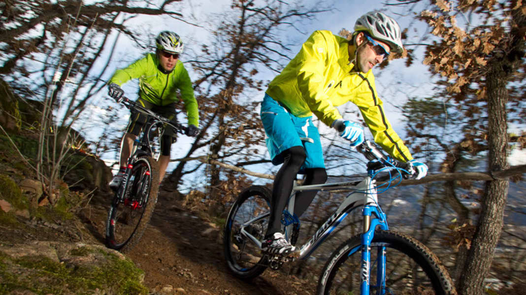 Cube AMS 130 Race gegen Giant Trance X2