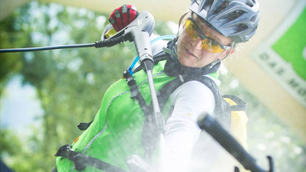 Druckreiniger: Welcher putzt das Bike besser?