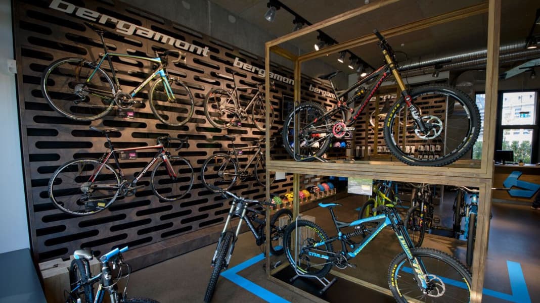 Bergamont Flagship-Store in St. Pauli