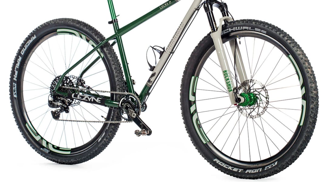 Edles Race-Bike mit Stahl-Rahmen aus dem Pfälzerwald