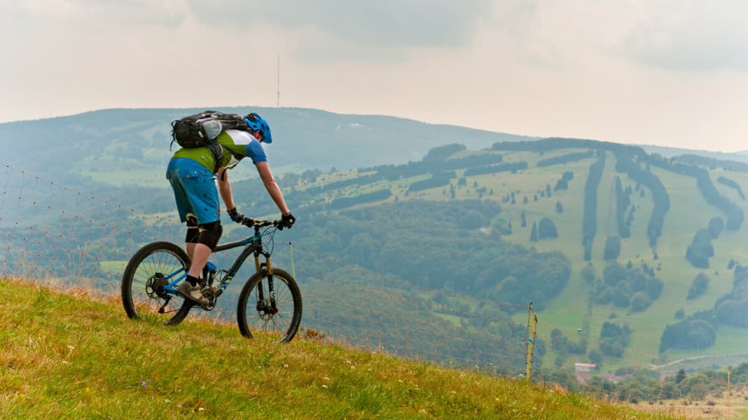 Deutschland: Kreuzberg Supertrail in der Rhön