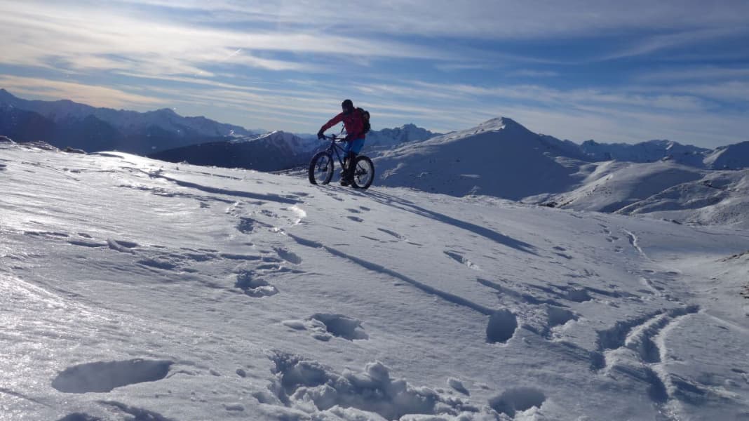 Wintertransalp: Alpenüberquerung im Schnee