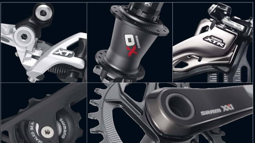 SCHALTUNG: Shimano vs. Sram: Wer baut die beste MTB-Schaltung?