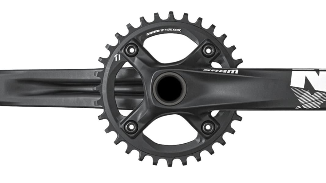 1x11 für Standard-Freilauf: Mit NX-Gruppe auch bei SRAM