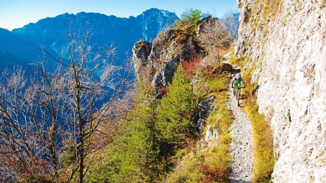 Alte, unberührte Trails am Gardasee – neu entdeckt