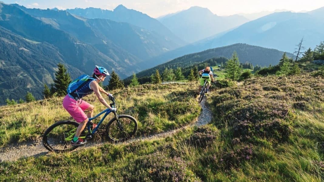Panorama-Touren von leicht bis schwer und Flowtrails