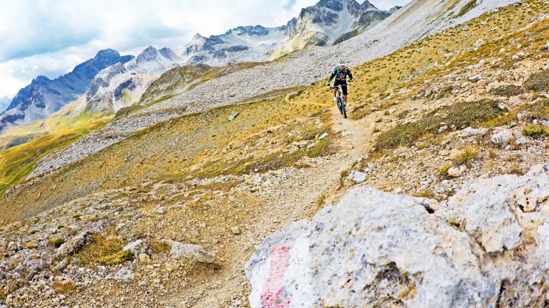 Epische Alpen-Trails - Liste der besten Trails
