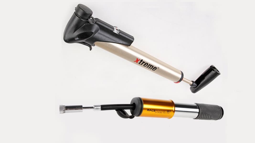 6 MTB Minipumpen im BIKE-Kurztest