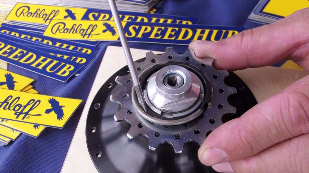Rohloff überarbeitet die Getriebenabe Speedhub