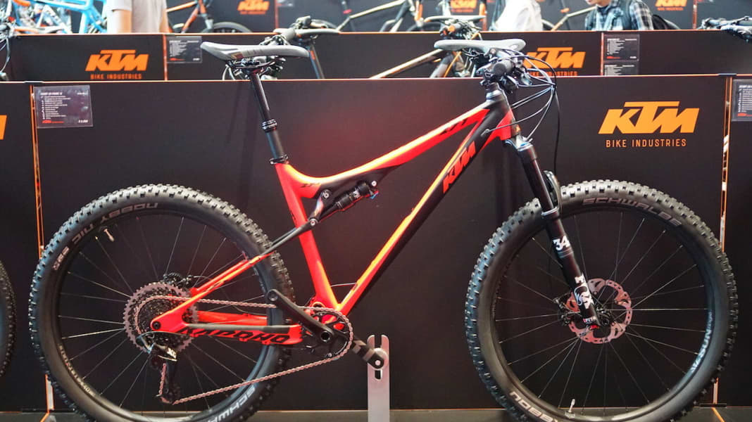 KTM zeigt All Mountain Bike auf Plus Bereifung BIKE