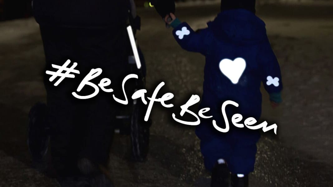 Hingucker: Reflex-Material zum Aufsprühen