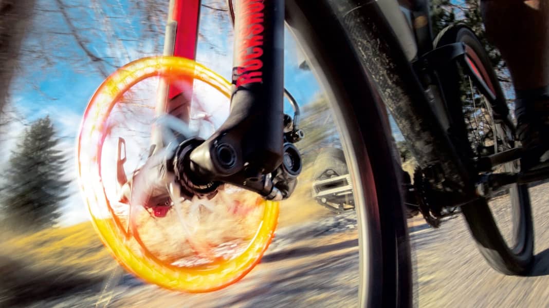 7 Scheibenbremsen für Mountainbikes im Härtetest