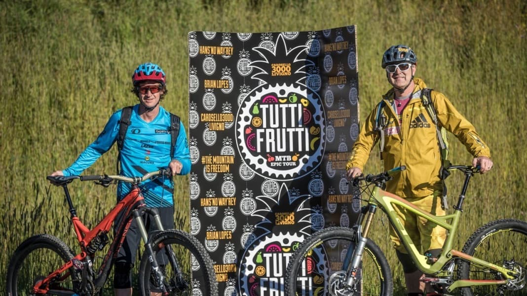 Tutti Frutti Epic: 45 Kilometer Flow mit Hans Rey