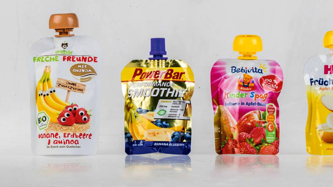 Obst im Quetschbeutel: Alternative zum Energy-Gel?