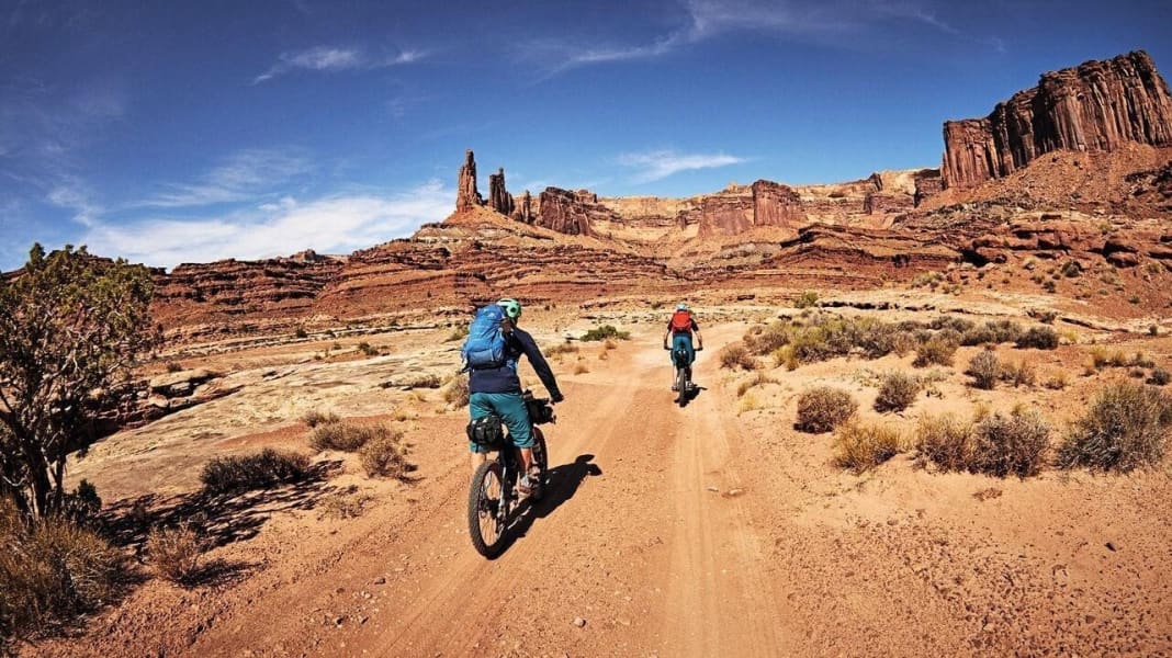 Biking the white rim trail clearance