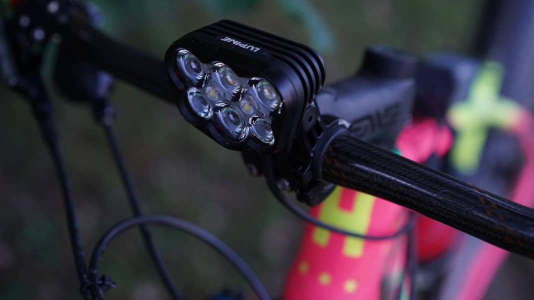 Sonne am Lenker: die hellste MTB-Lampe der Welt