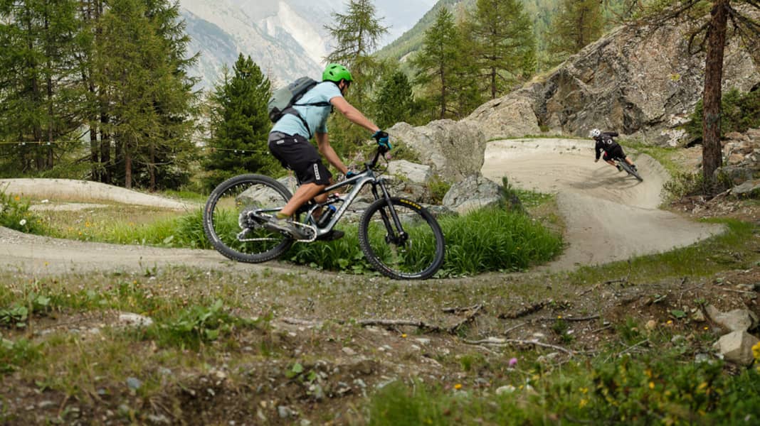 Zermatt: längster Flowtrail in der Schweiz