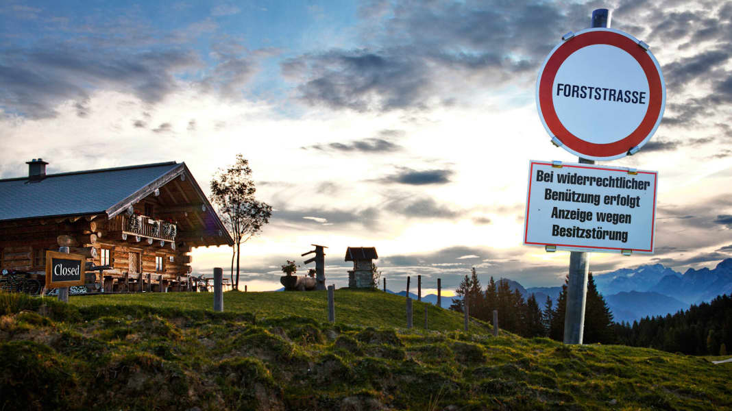 Mountainbiker protestieren für Wegefreiheit