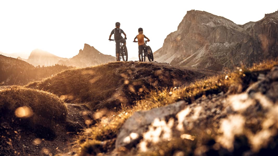 Experiment: 4 Tage mit Bike & Kids durch die Dolomiten