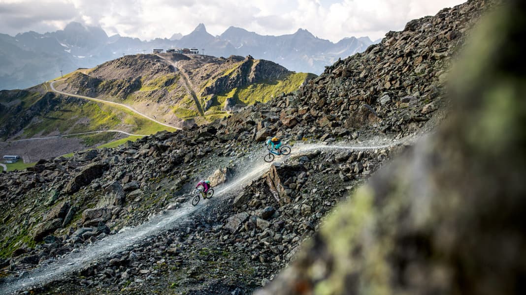 Touren-Guide Ischgl – mit Gondel und E-MTB