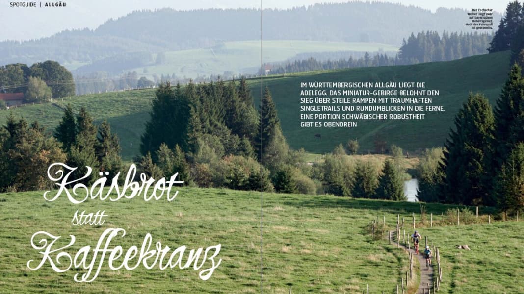 Deutschland: MTB-Touren im Allgäu