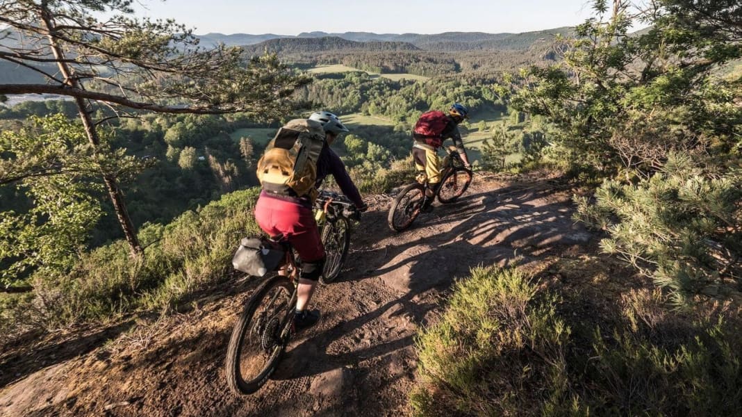 Bikepacking mit dem E-MTB in der Pfalz
