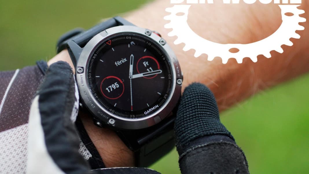 Teil der Woche GPS Smartwatch von Garmin BIKE