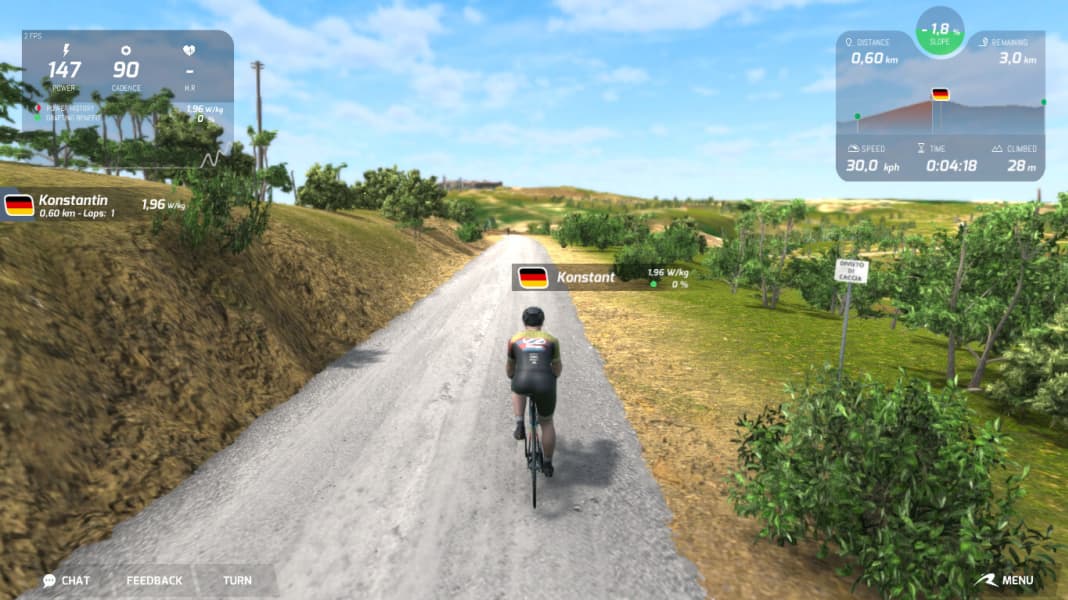 Game-Optik fürs Rollentraining