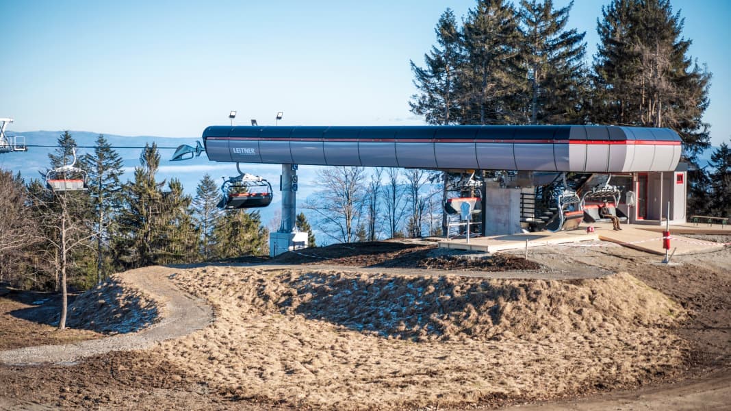 Neuer Lift im Bikepark Geisskopf Vier statt zwolf Minuten BIKE
