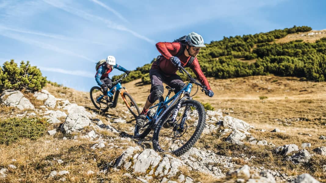 Die Test-Bikes in EMTB 01/2022
