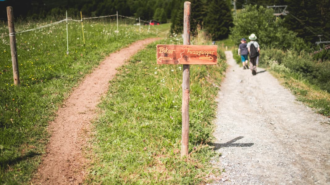 Lenzerheide: Wo sich Biker und Wanderer "Grüezi" sagen