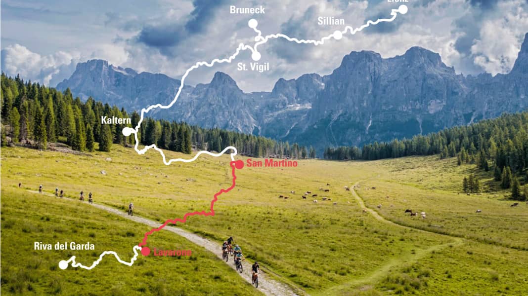 Transalp-Etappe 6: San Martino – Lavarone