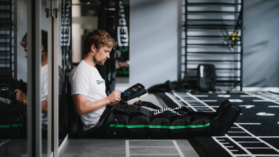 Effektives Recovery-Tool für Biker: Mit Reboots regenerieren wie Profi-Triathletin Anne Haug