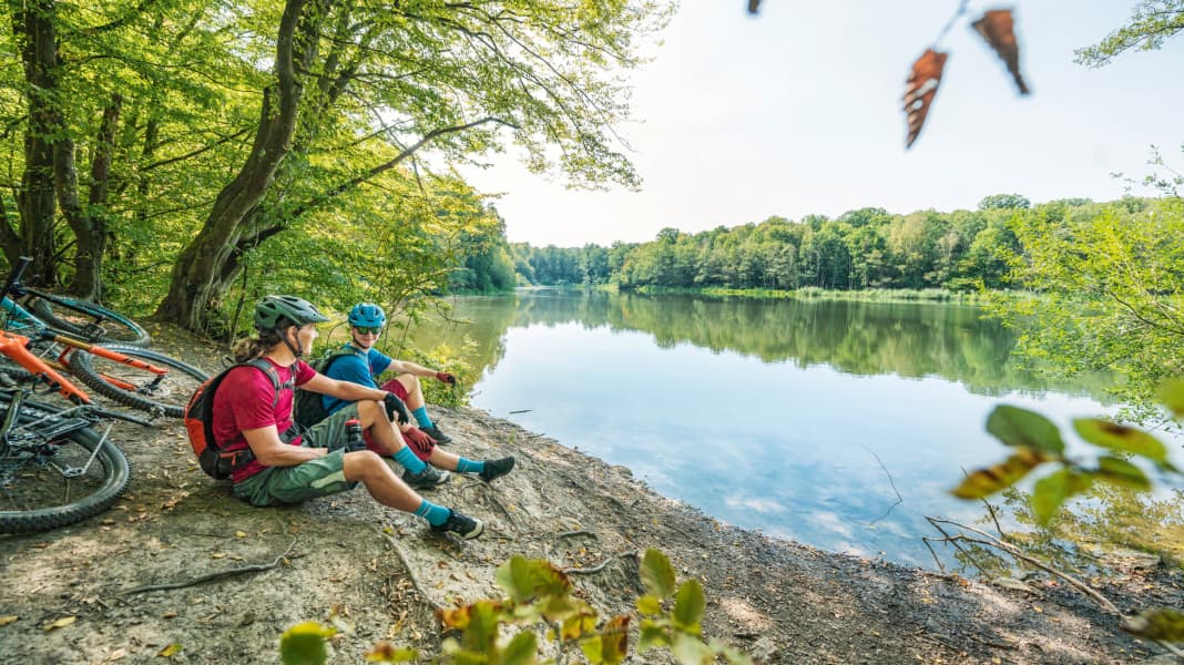 Mountainbiken in Neunkirchen im Saarland: Bike-Routen auf Halde