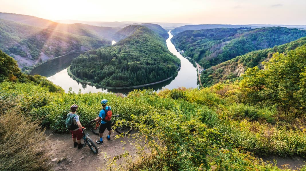 Schöne Kurven: Die besten MTB-Trails und Touren im Saarland
