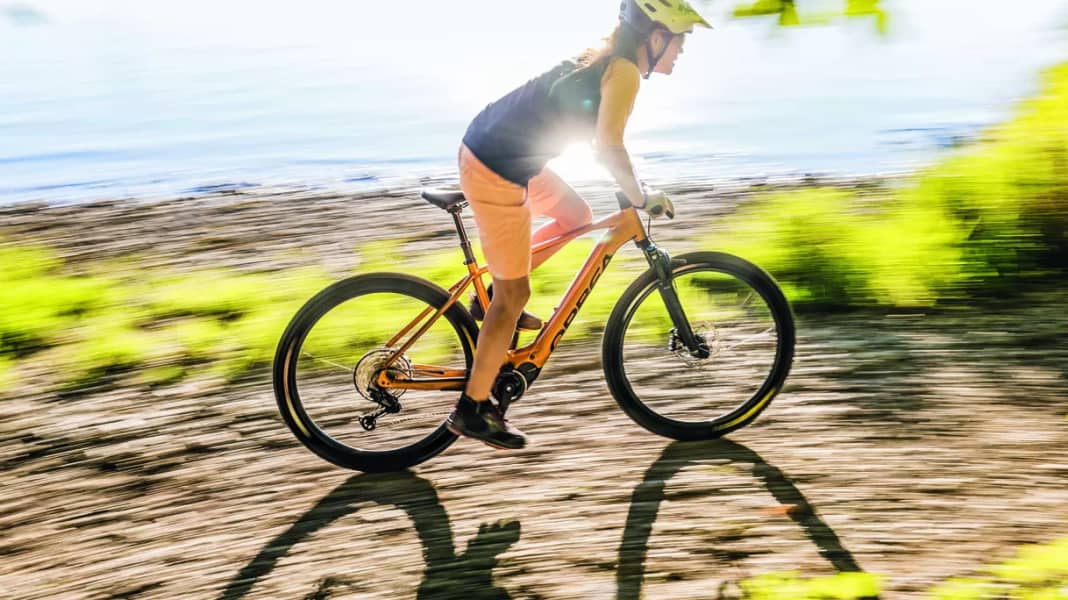 Ausdauersportler im Test: das neue E-Hardtail Orbea Urrun 10