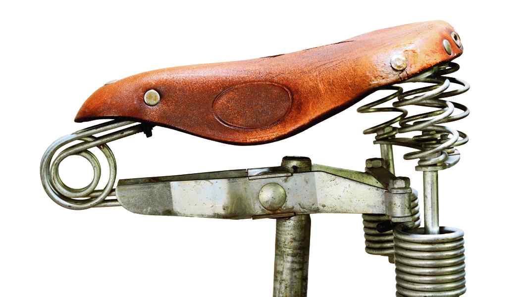 ZEITSPRUNG: Fahrradsattel damals und heute