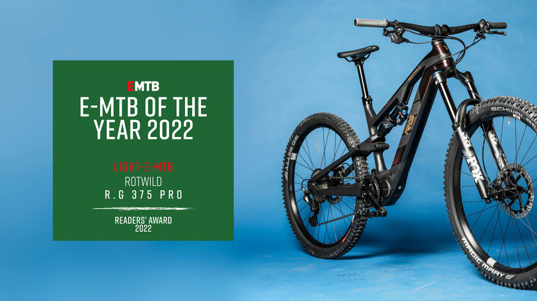 Light E-MTB of the Year 2022: Rotwild R.G 375 Pro
