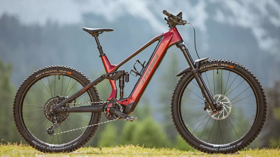 Test E-Enduros 2022: Stevens E-Inception ED 8.7.1 GTF