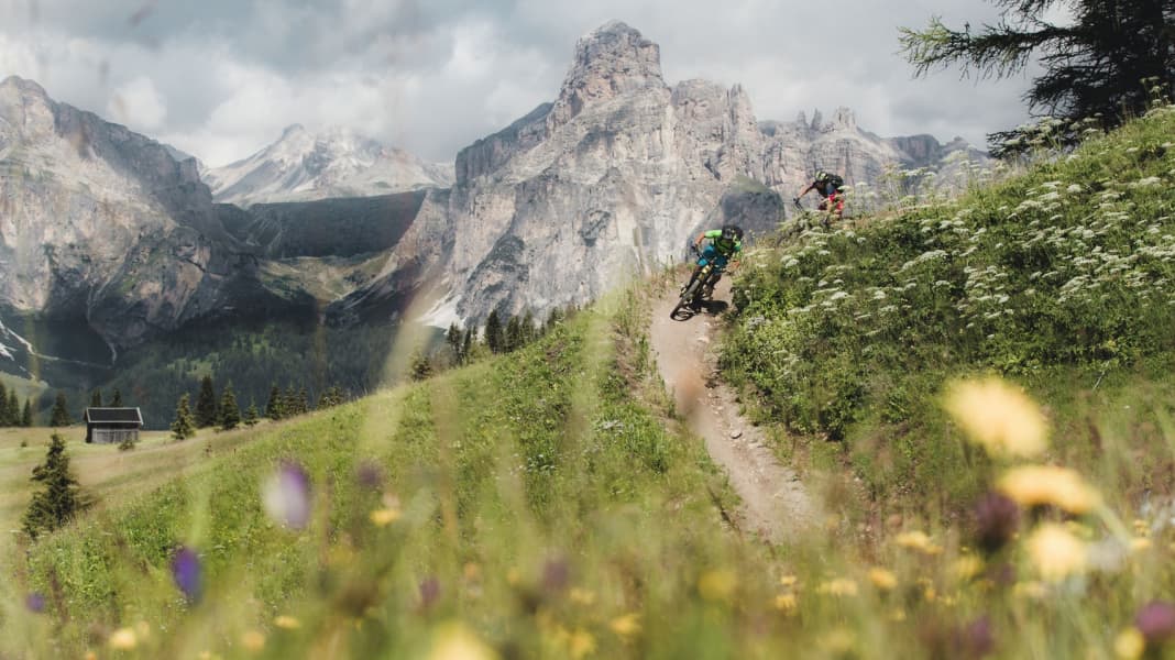 Südtirol – EMTB-Revier-Guide Alta Badia: E-Mountainbike-Vergnügen mit Dolomiten-Panorama