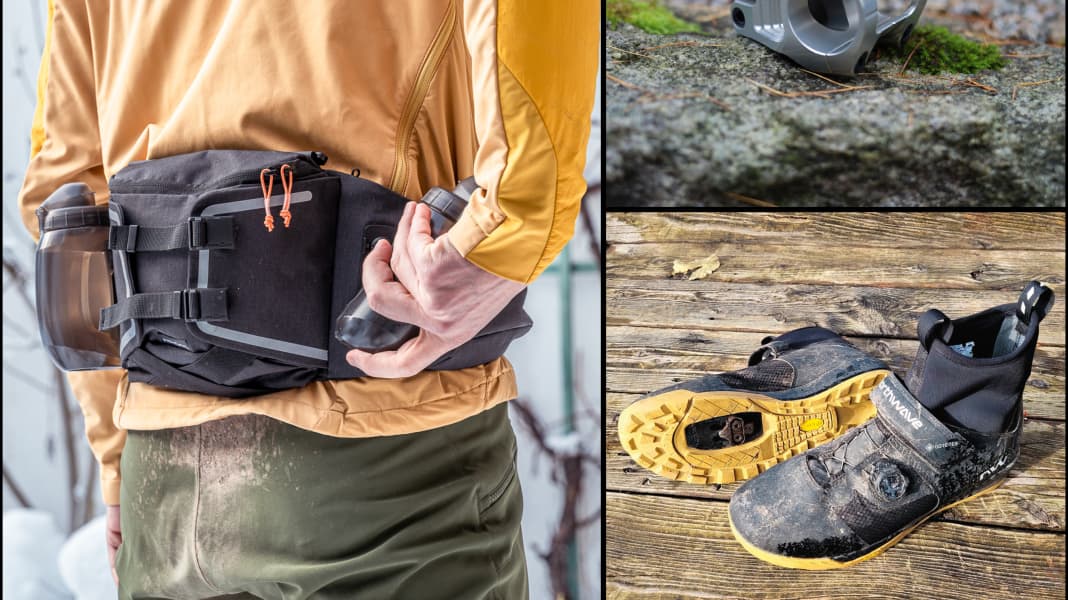 Schon gefahren: Hip Bag, Vorbau, Schuhe und Co: Neue Teile im ersten Praxistest