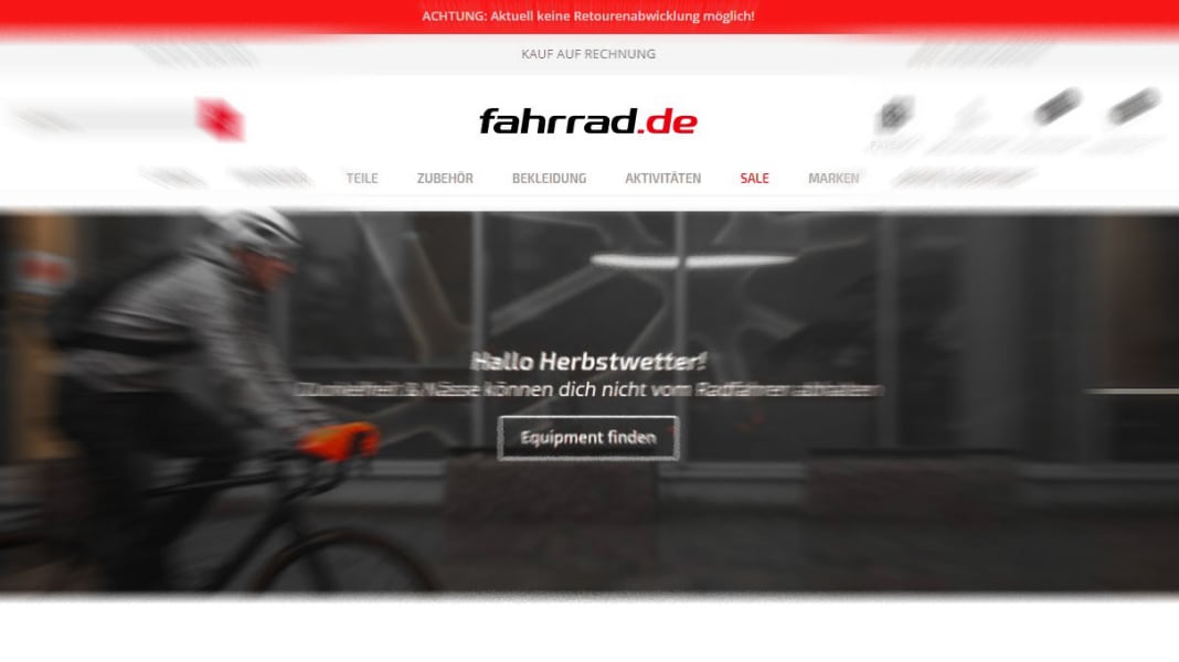 Aktuelles aus der Fahrradbranche Fahrrad insolvent weitere Online Handler wanken BIKE