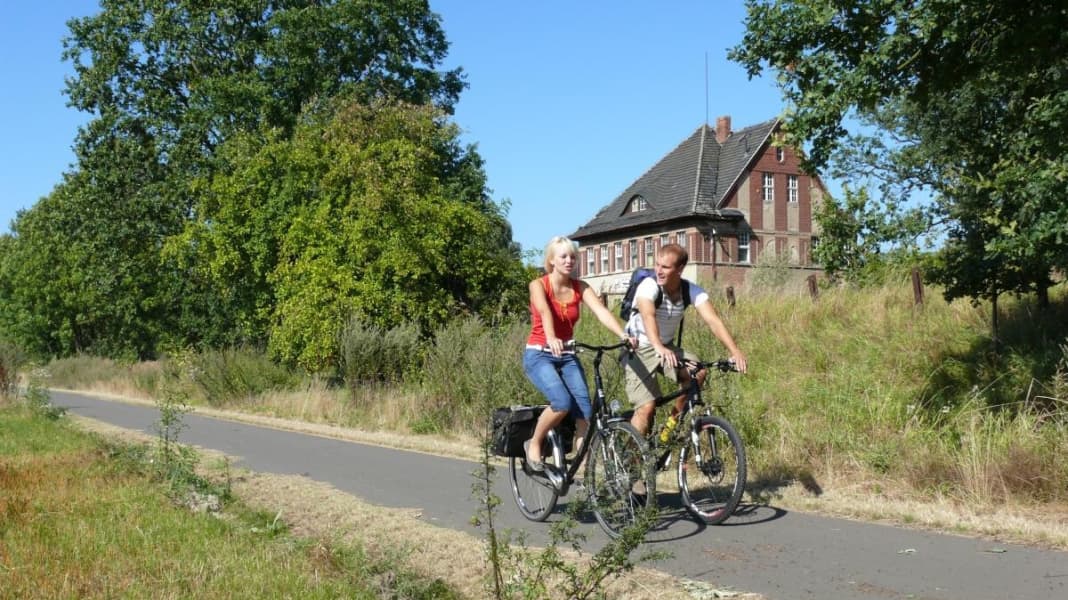 160 Kilometer Vier-Sterne-Radweg durch Brandenburg