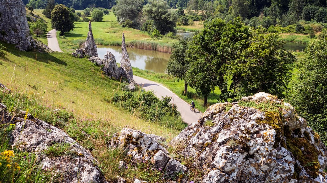 Mit dem Rad über die Schwäbische Alb