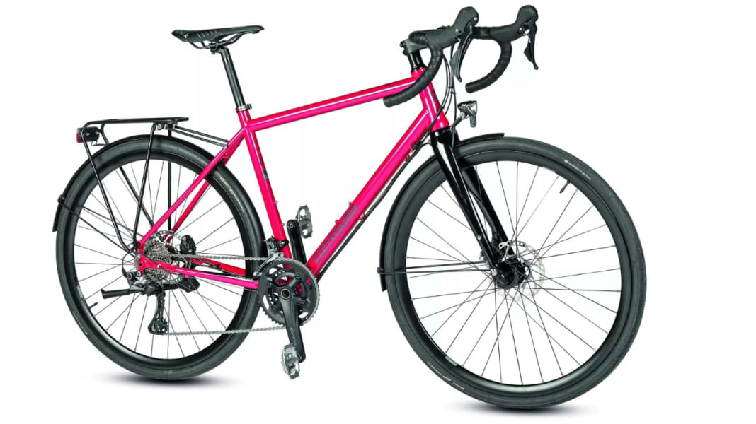 Stahl, modern gedacht: Das voll ausgestattete Contoura Fe-14 Gravelbike im MYBIKE-Test