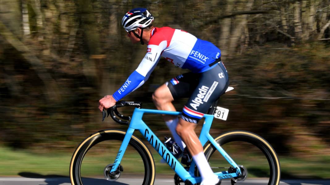 Lenkerbruch bei Mathieu van der Poel - Canyon: Aeroad CF SLX und CFR vorläufig nicht mehr benutzen