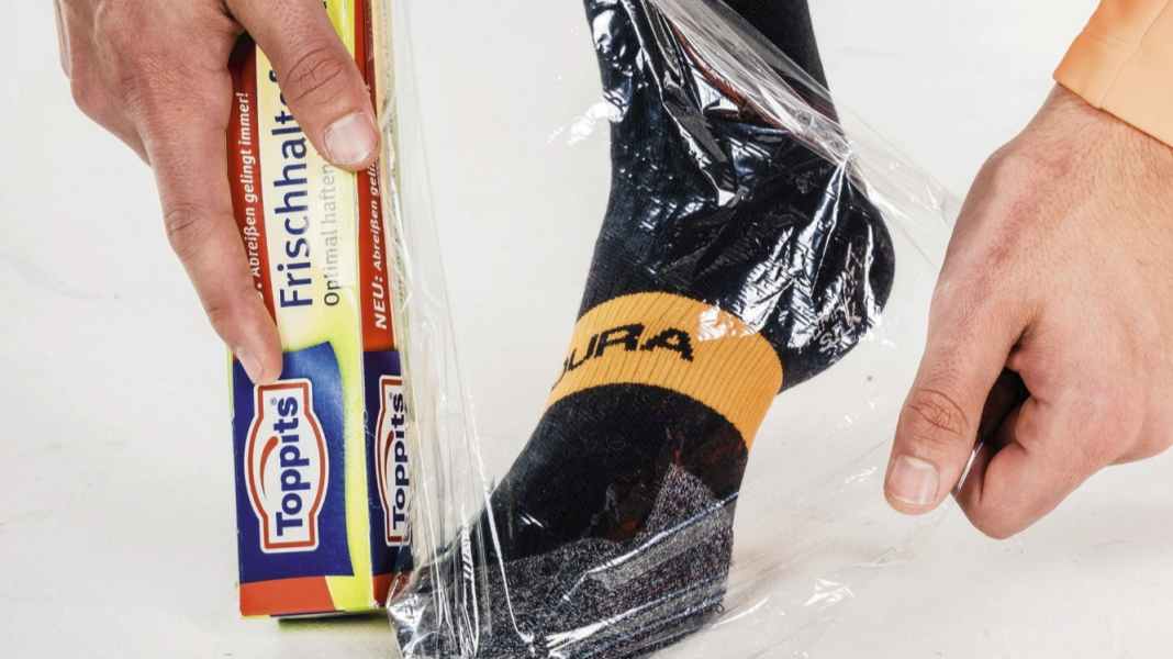 3 Tipps Radfahren im Winter: Frischhaltefolie, Babycreme und Warnweste