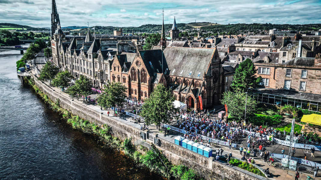 UCI-Granfondo-WM: Ein Amateursportler bei einer Weltmeisterschaft