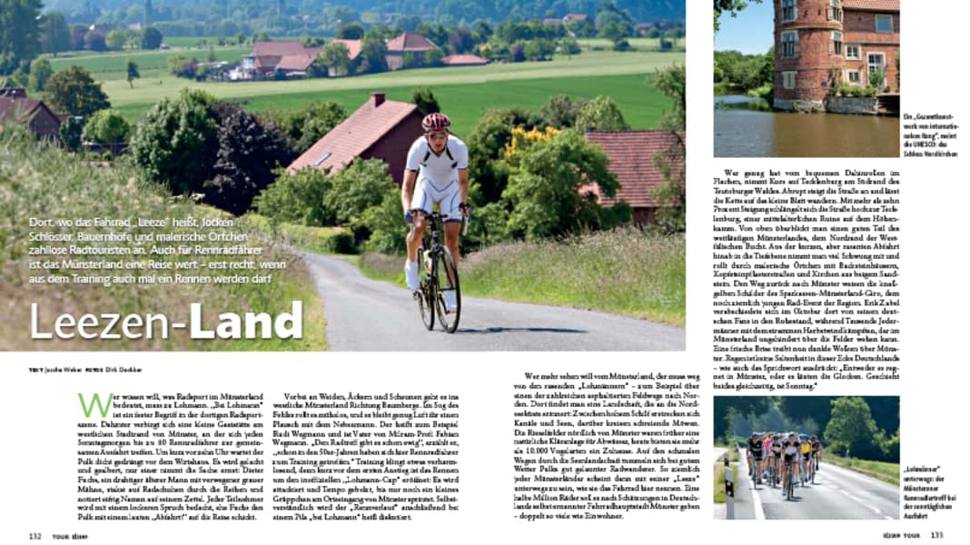 Deutschland: Münsterland (GPS-Daten)