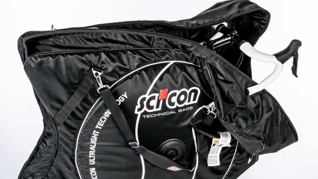 Test 2015 Radtasche Aerocomfort 2.0 von Scicon Schnell verpackt Radtasche Scicon Aerocomfort im Test TOUR